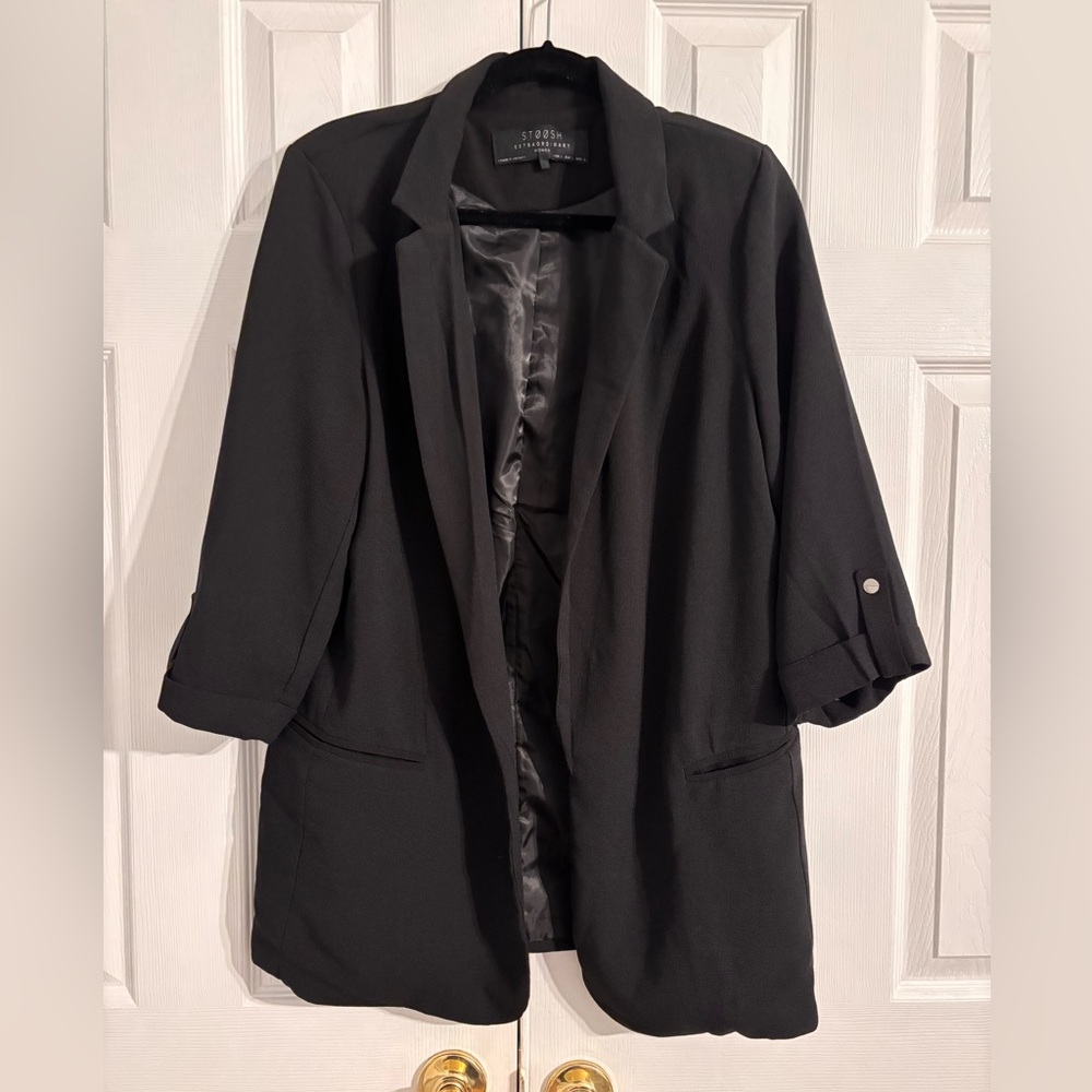 Stoosh Black Women's Blazer